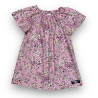 Pink Floral Girls Seaside Dress