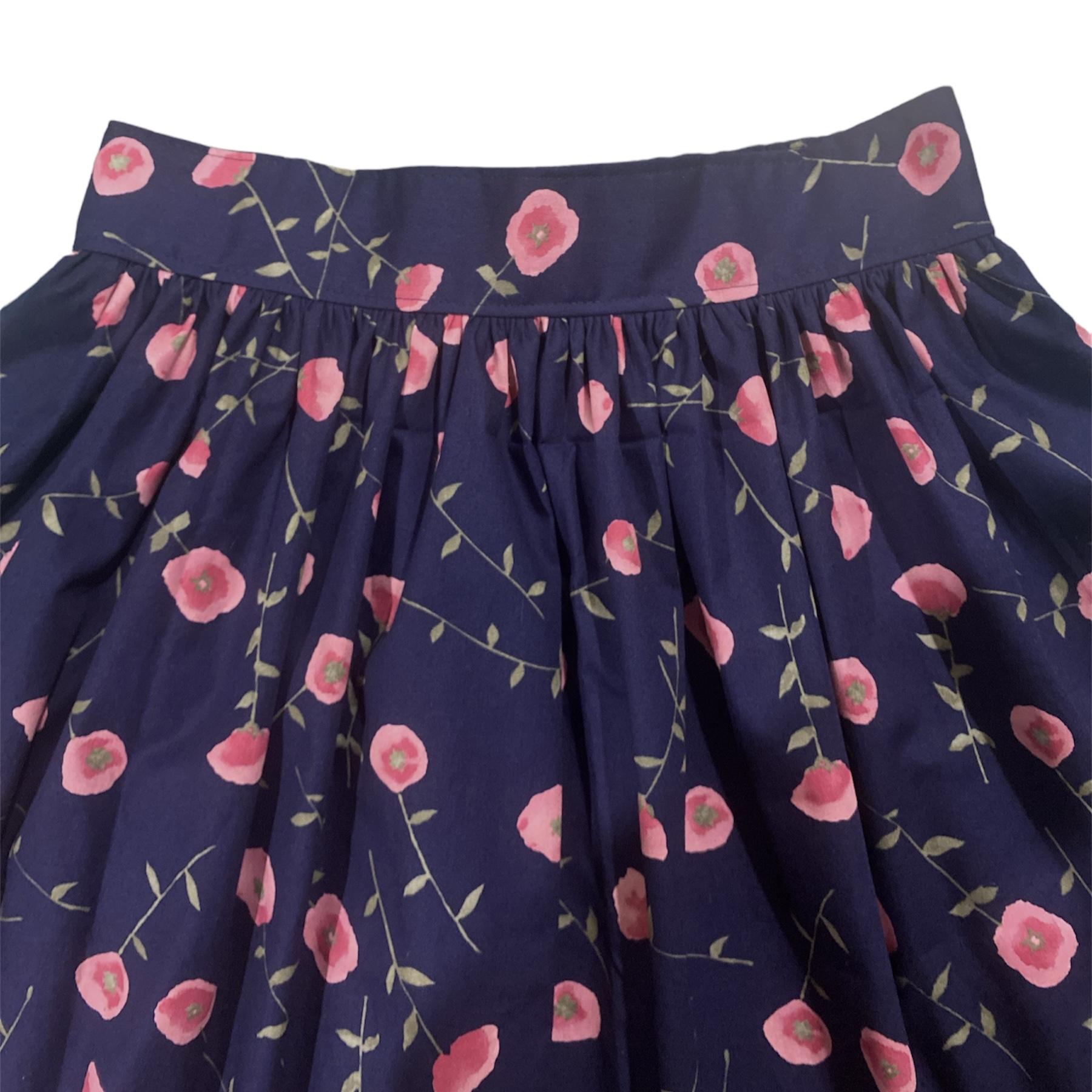 Girls High Waisted Skirt
