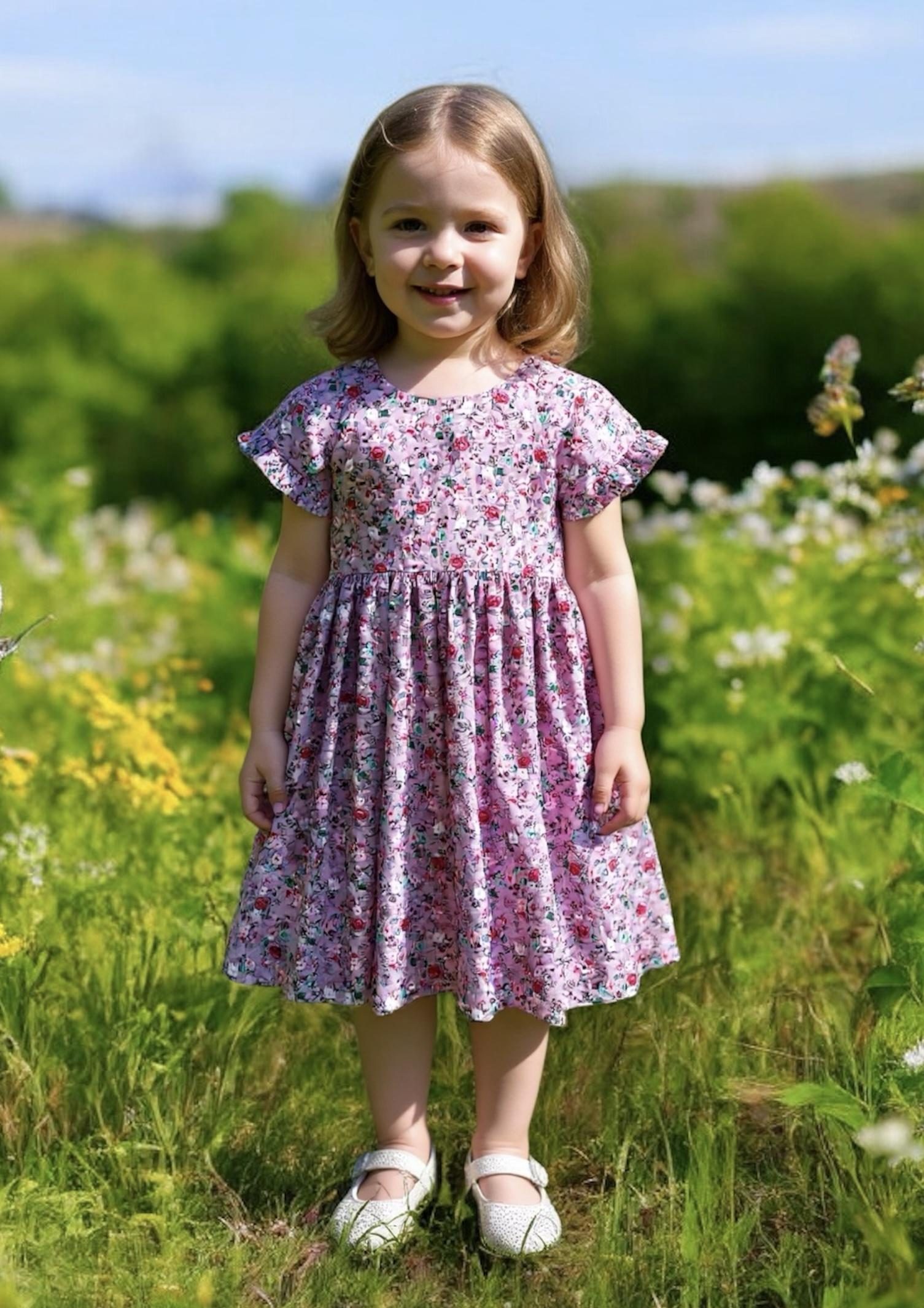 New Dusty Mauve Chloe Dress in SIZE 2 and 3